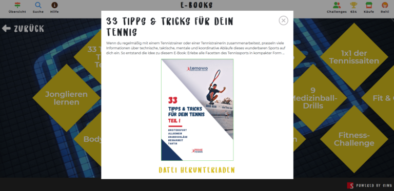 Bonuswelt 33 Tipps und Tricks für dein Tennis